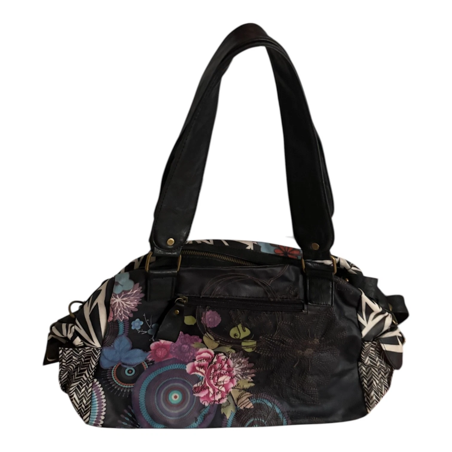 Desigual Y2K Large Patchwork Floral Shoulder Bag - photo 4