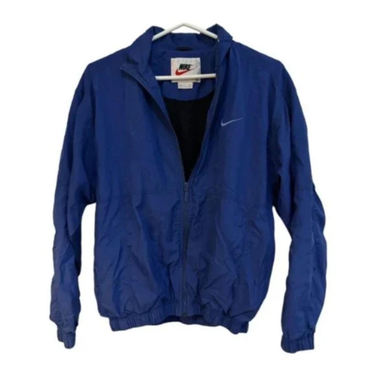 Nike Vintage 90's Windbreaker Blue Jacket Size S - photo 2