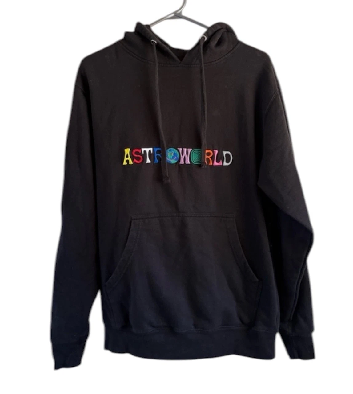 TRAVIS SCOTT ASTROWORLD Wish You Were Here Hoodie Black M - photo 5