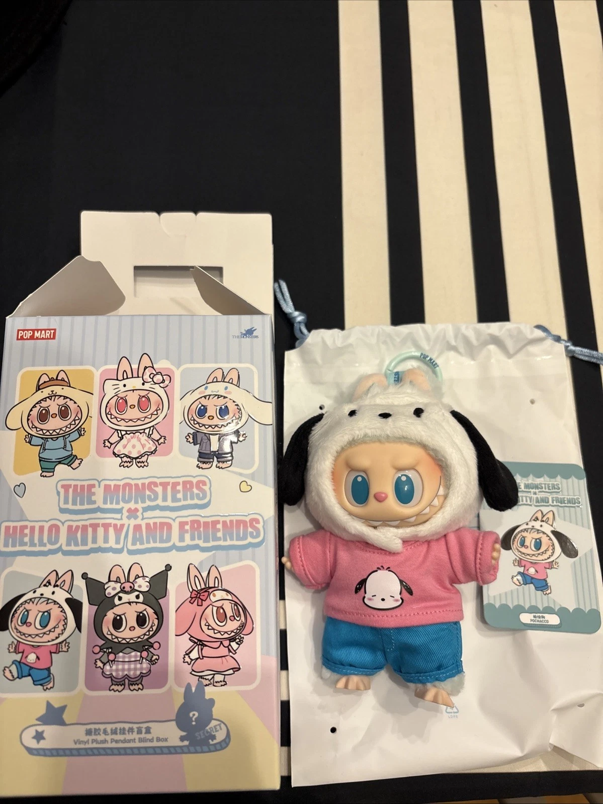 POP MART Pochacco Hello Kitty NEW Labubu X Sanrio Monsters - photo 2