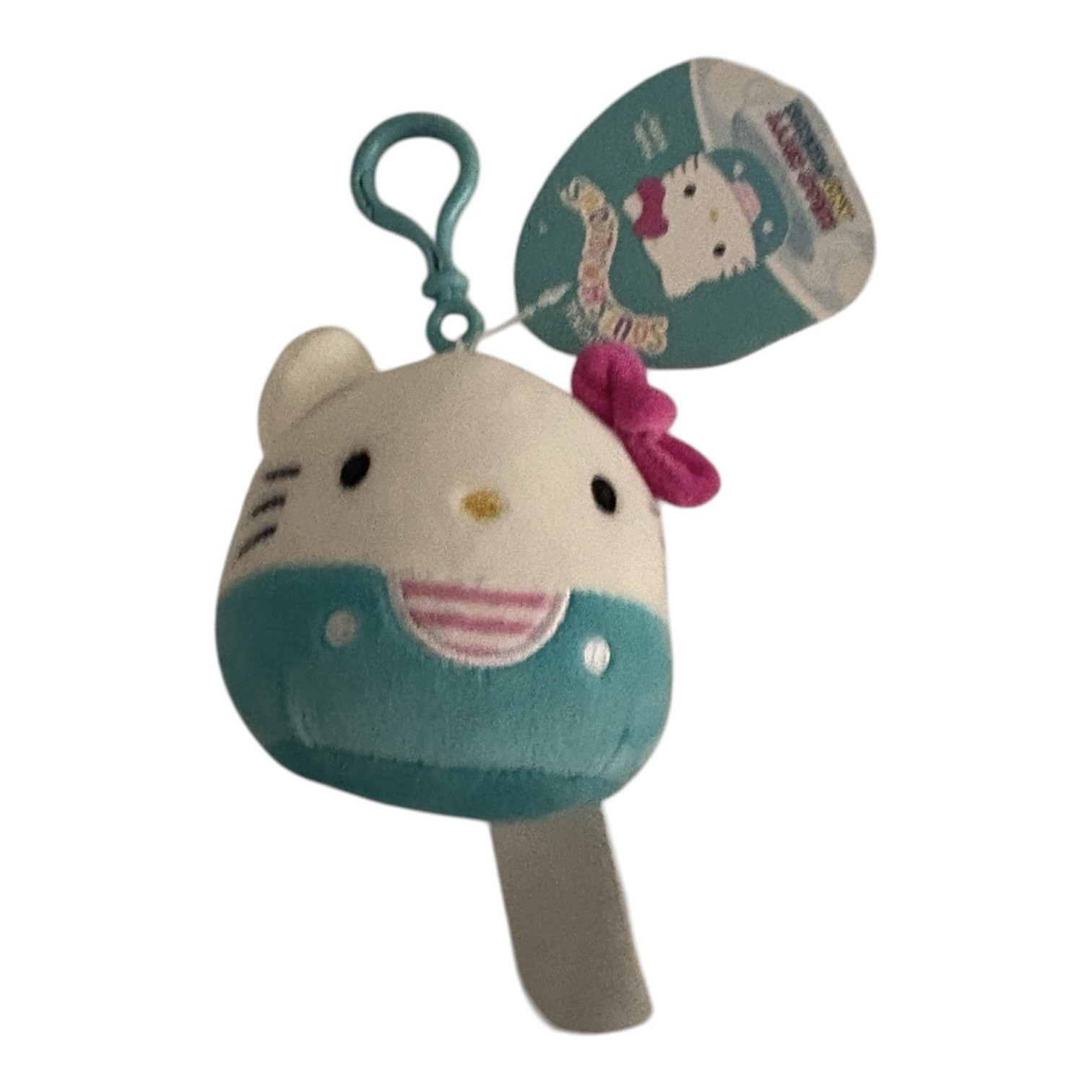 NEW Hello Kitty Sanrio Squishmallow Keychain - photo 2
