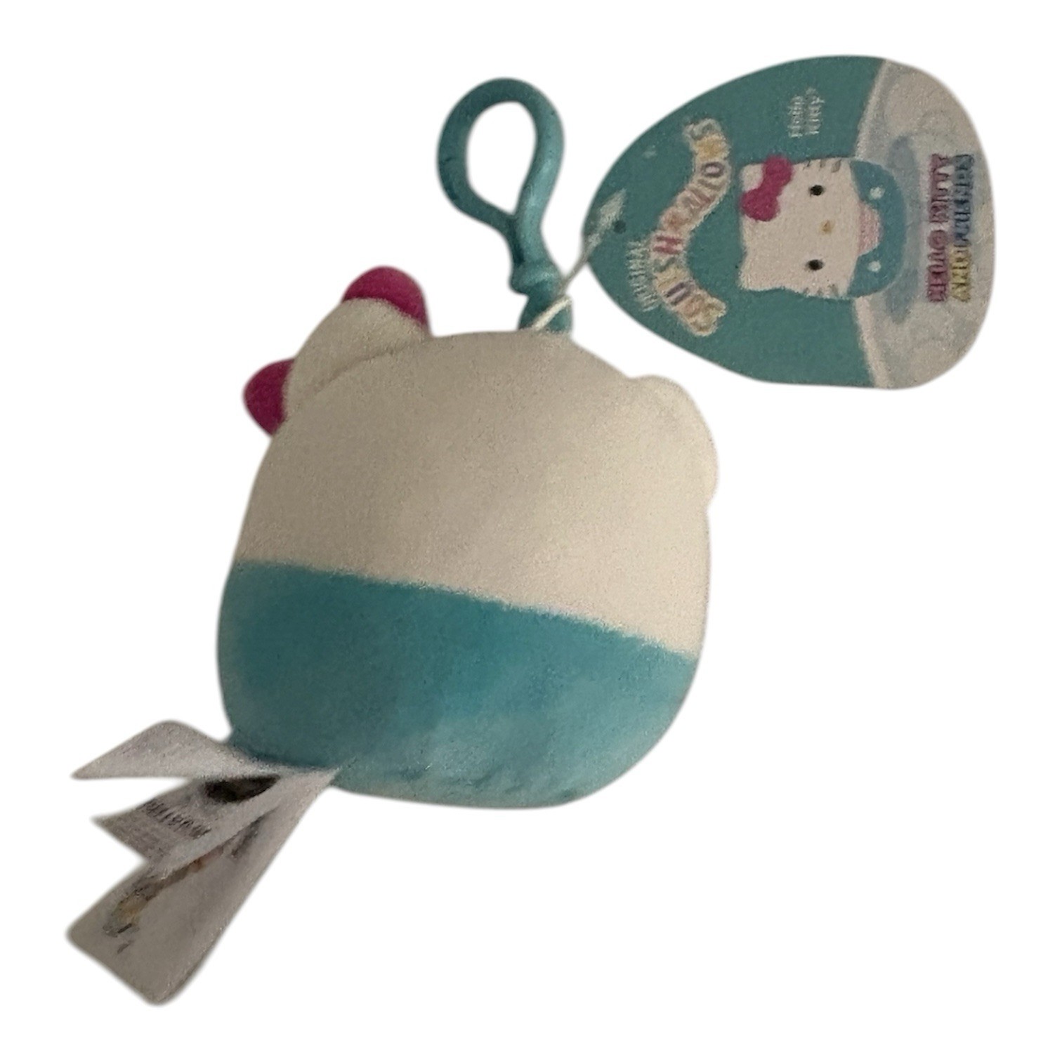 NEW Hello Kitty Sanrio Squishmallow Keychain - photo 3