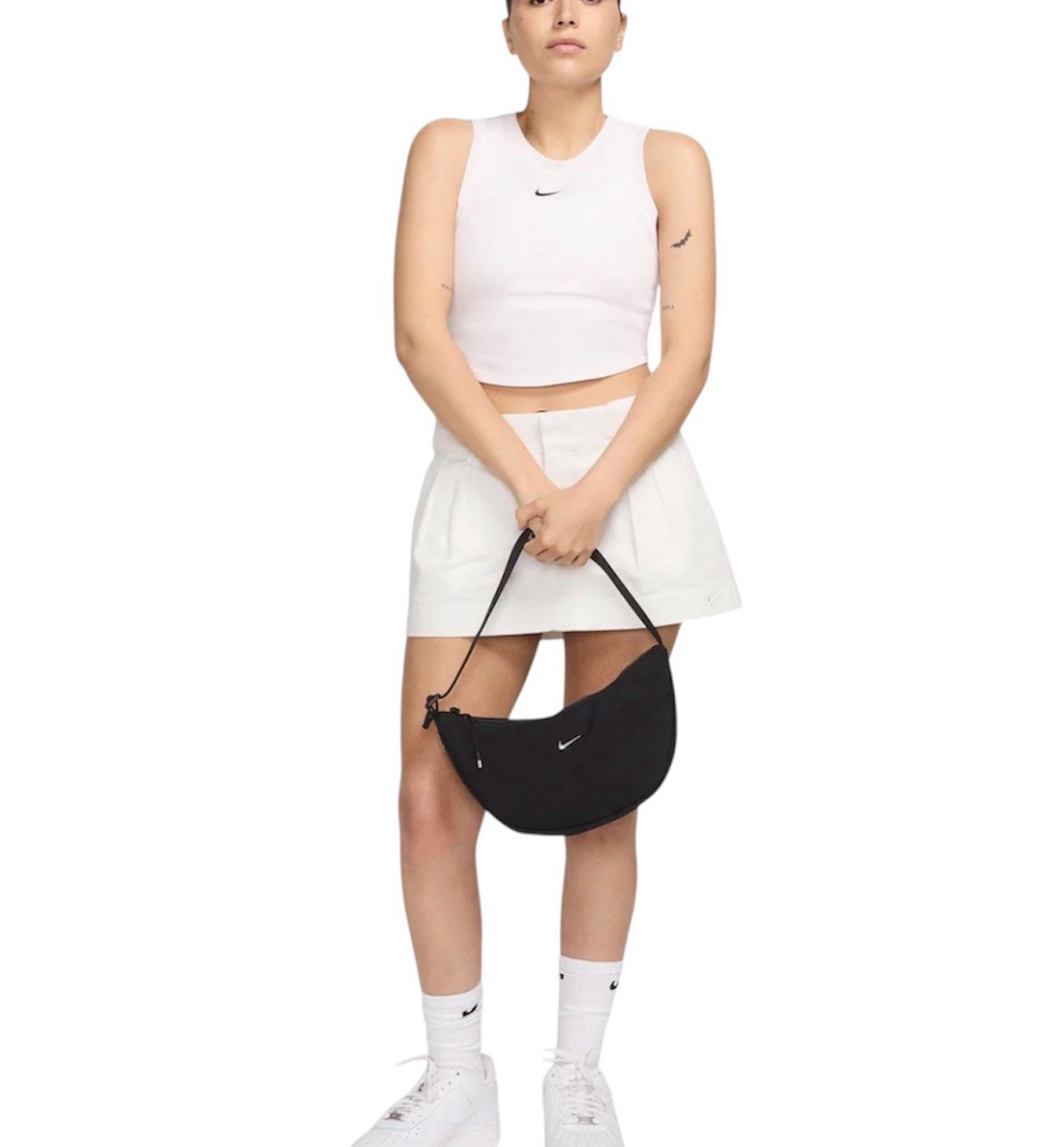 Nike Women's Aura Crescent Crossbody Bag 4L Black