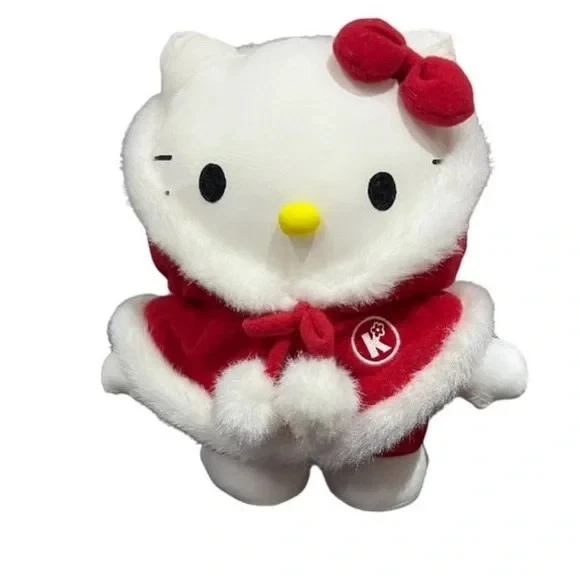 Hello Kitty Vintage 90s Limited Edition Christmas Stuffed Toy