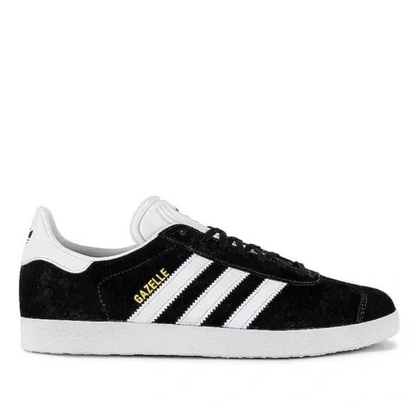 Adidas Gazelle Trainers Black & White
