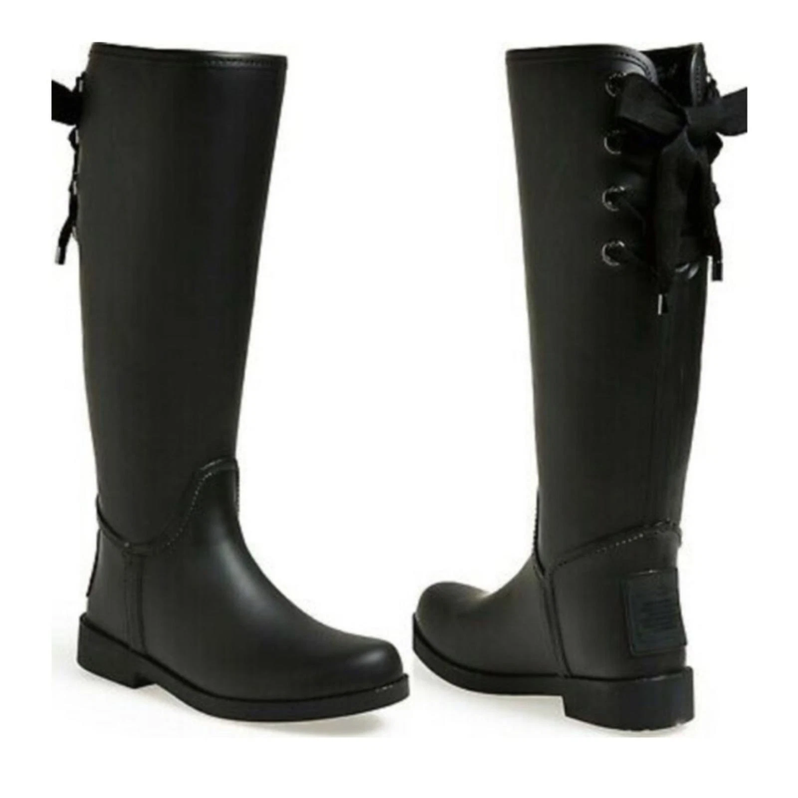 Coach Tristee Tall Riding Boot Rain Boots Sz 6