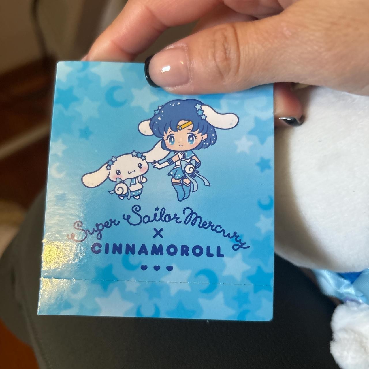 Sailor Moon Eternal x Sanrio Cinnamoroll Mercury Keychain - photo 3