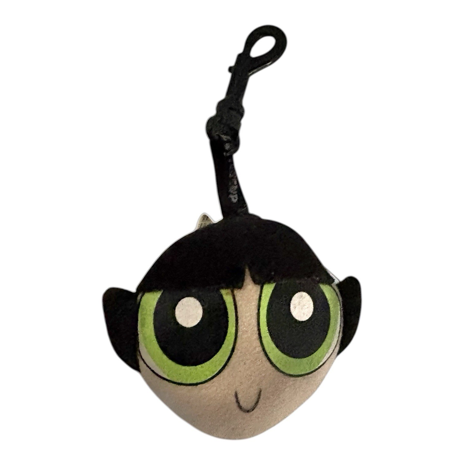 CARTOON NETWORK POWERPUFF GIRLS PLUSH KEYCHAIN BUTTERCUP