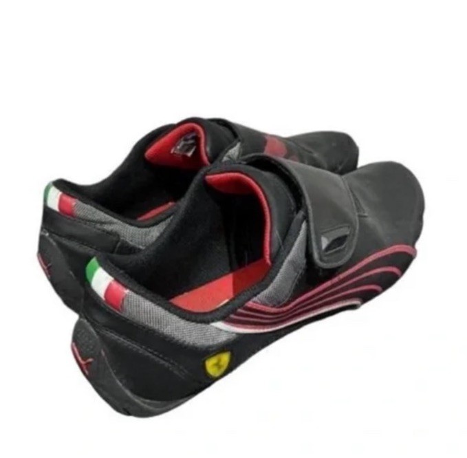Puma Drift Cat 3 Ferrari Shoes - Black/Red - Mens Size 11 - Y2K - photo 2