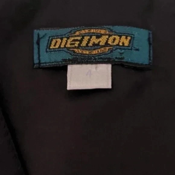 DIGIMON Vintage 90s Toddler Boys Size 4 Satin Vest - photo 5