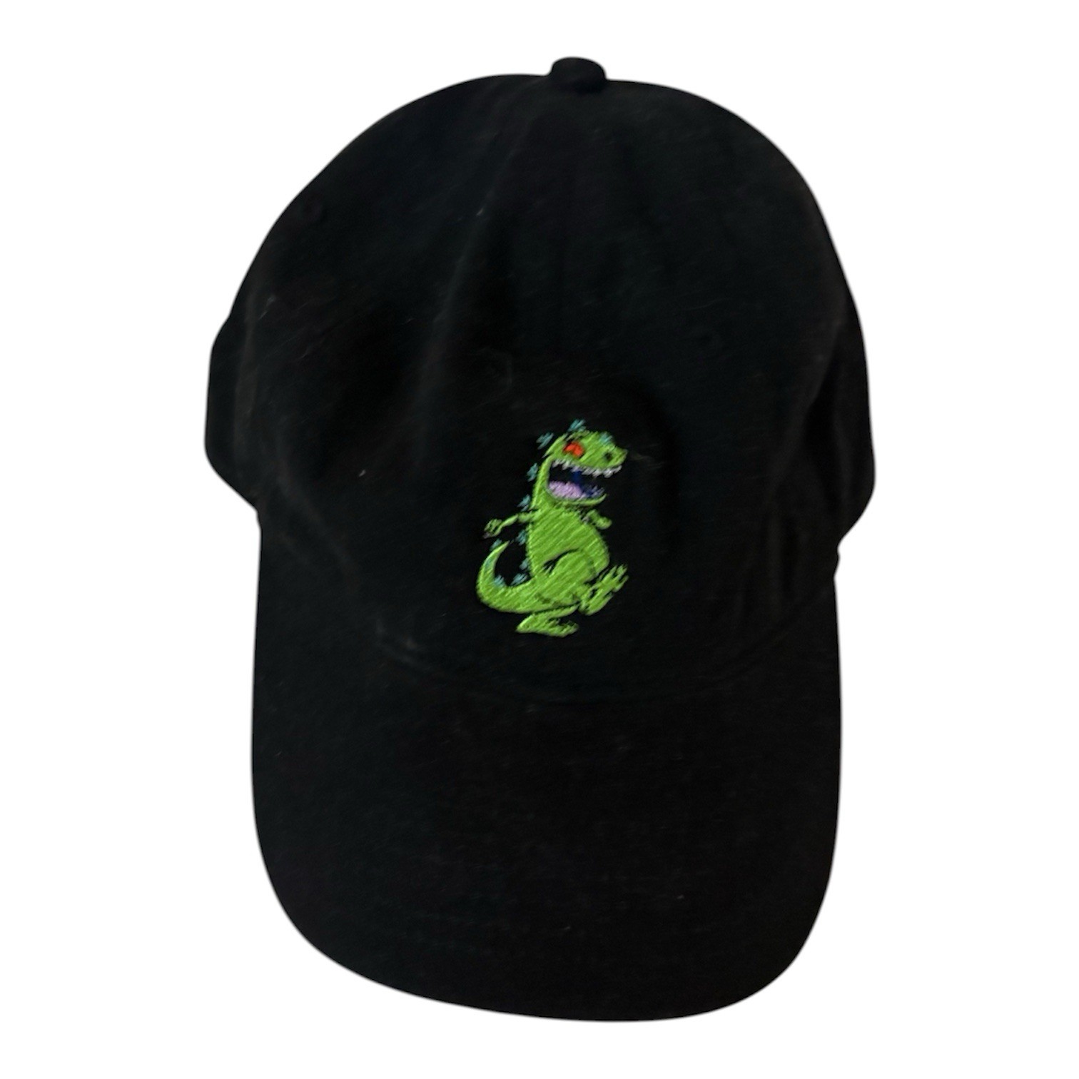 Nickelodeon Rugrats Reptar Dad Cap Black Adjustable Strapback - photo 2