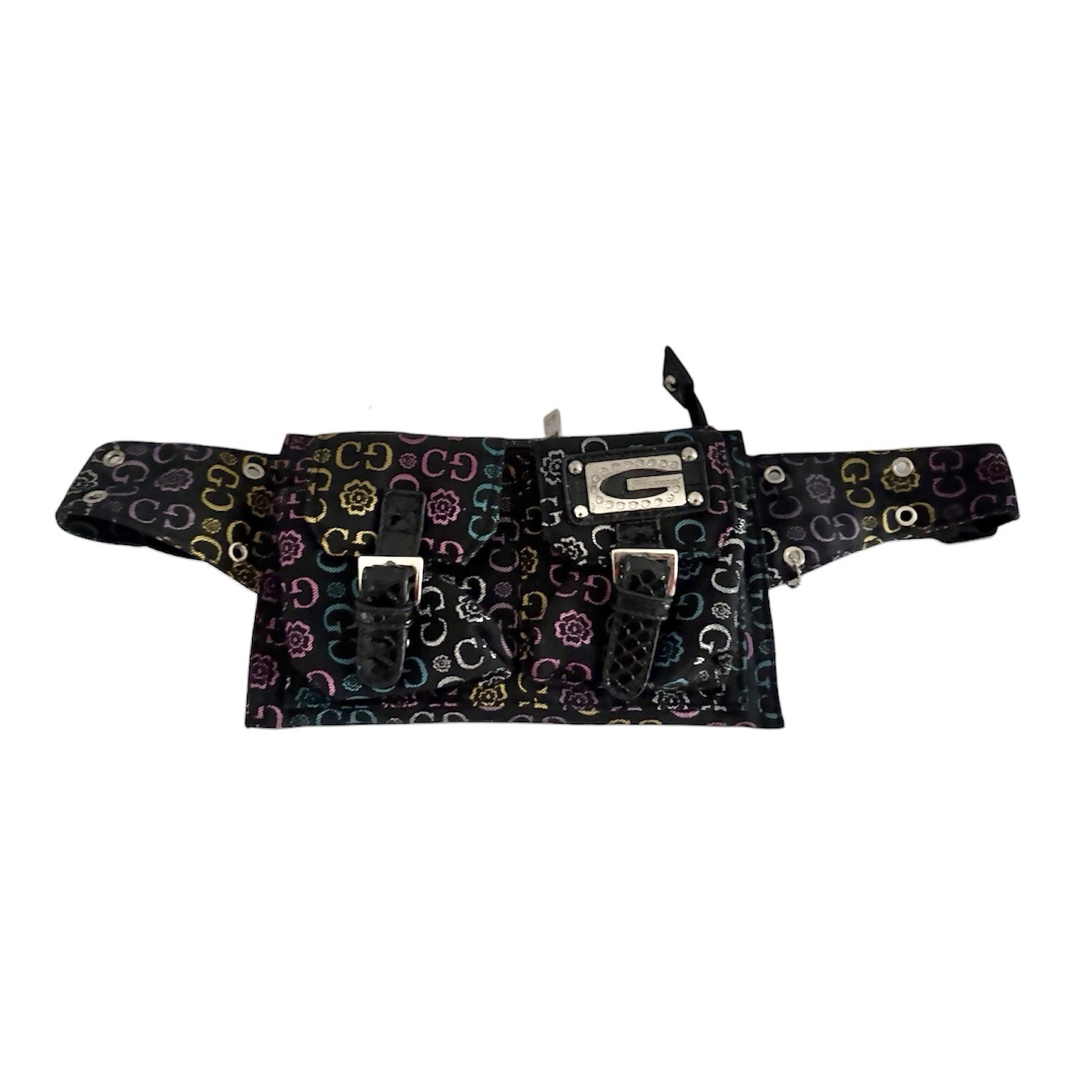 Gussaci Y2K Vintage Rainbow Monogram Fanny Pack - photo 3