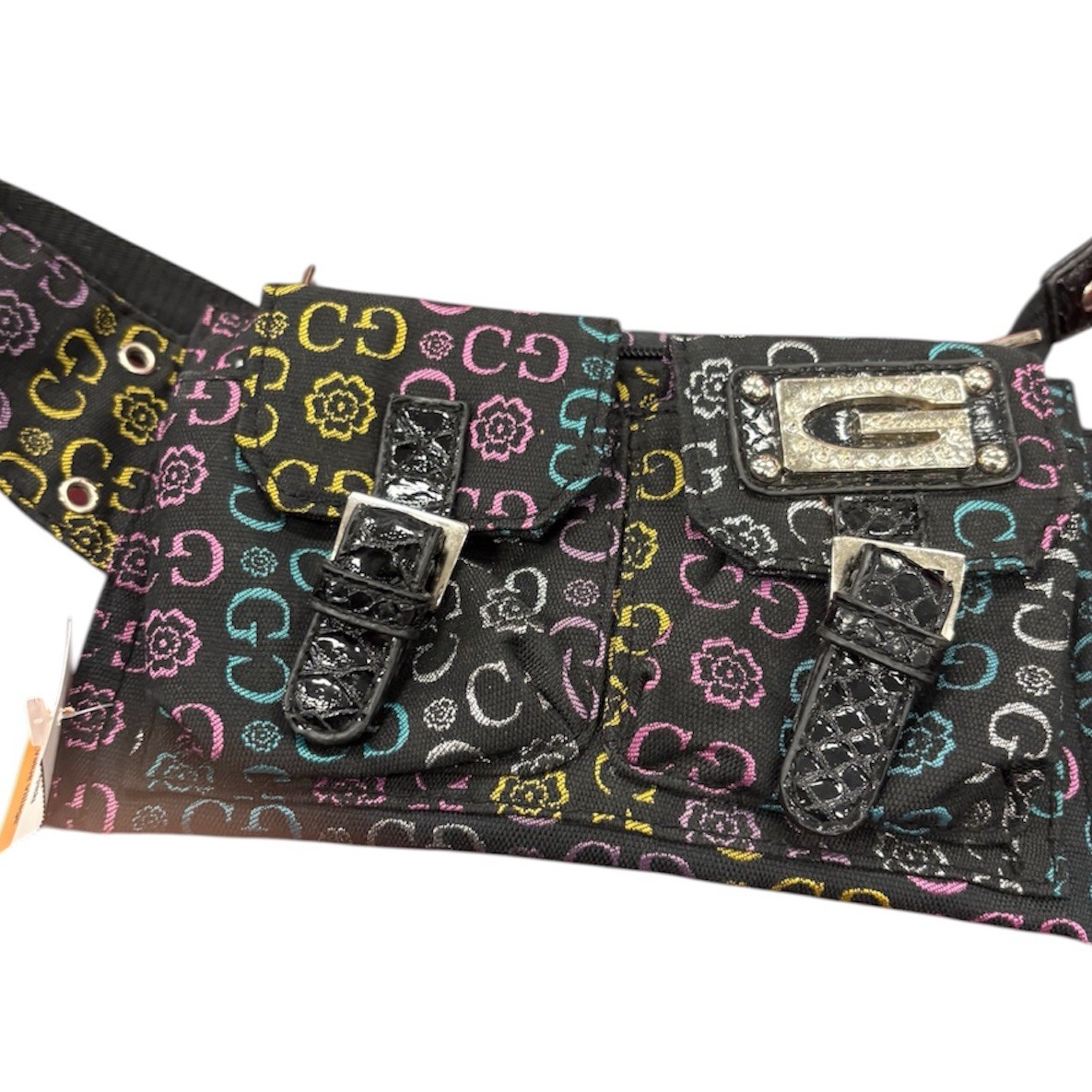 Gussaci Y2K Vintage Rainbow Monogram Fanny Pack - photo 4