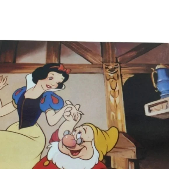 Walt Disney Classic 1994 Snow White Lithograph - photo 2