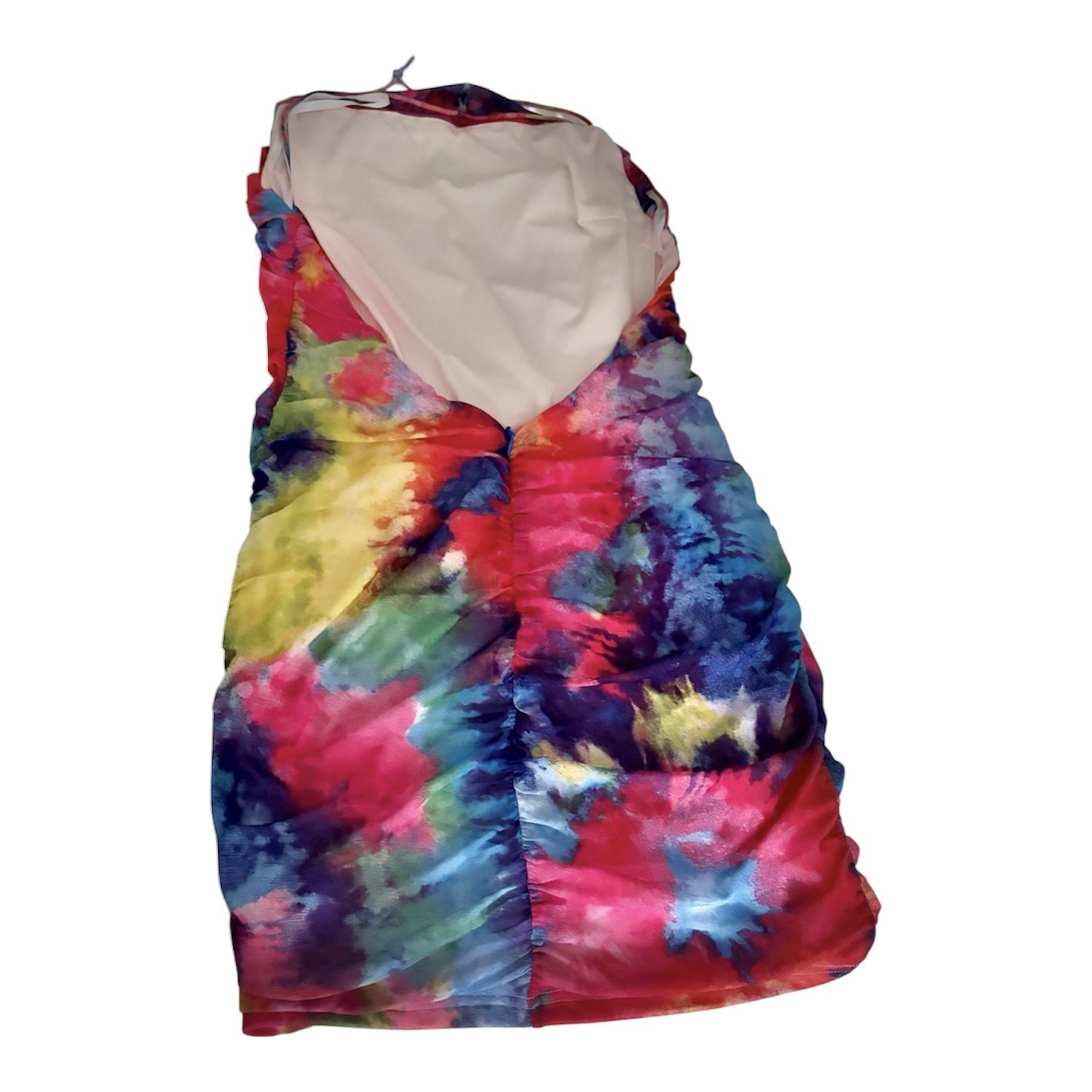 Superdown Sonora Cross Back Mini Dress Multi Colour Medium 🎨💕 - photo 2