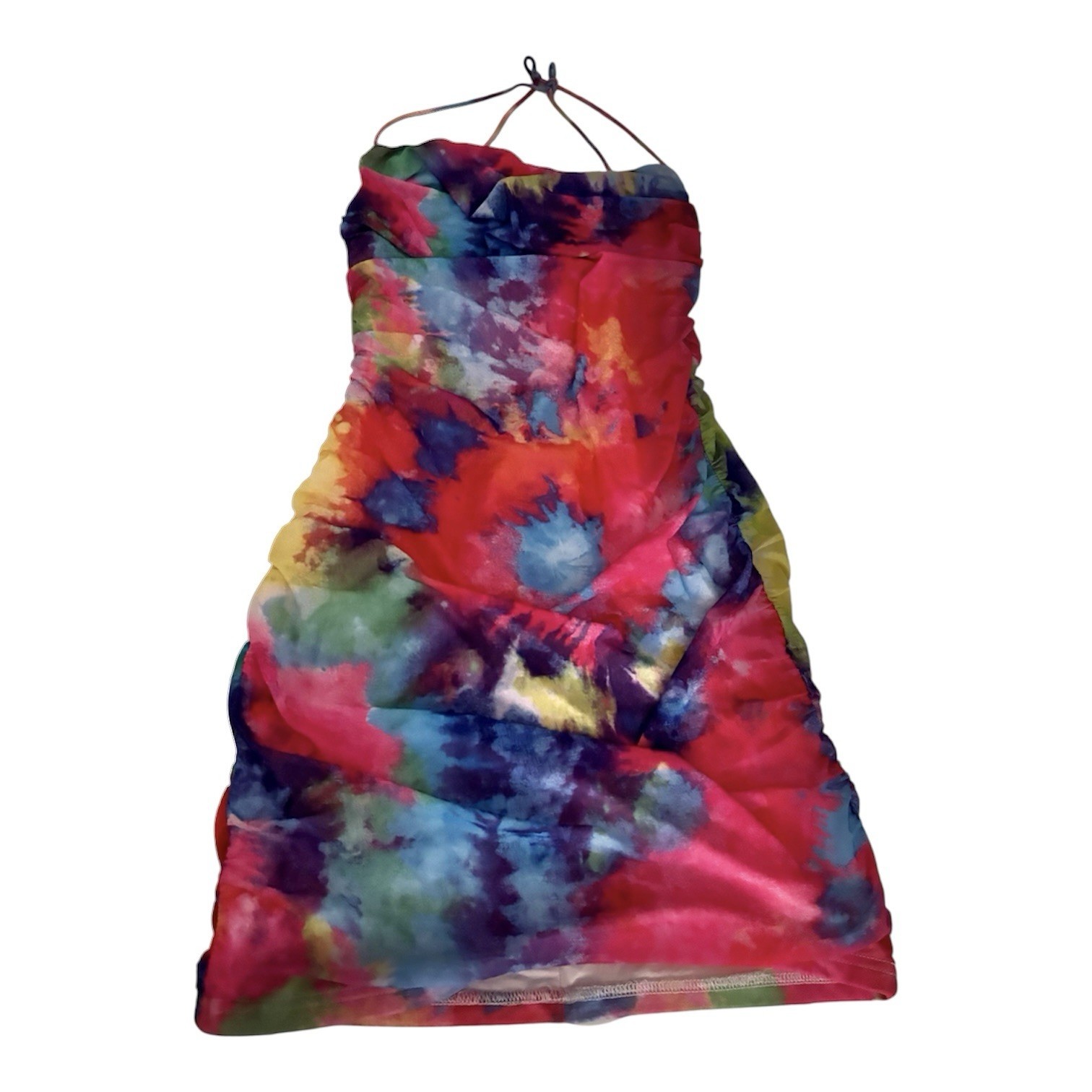 Superdown Sonora Cross Back Mini Dress Multi Colour Medium 🎨💕 - photo 3