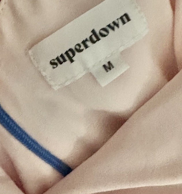 Superdown Sonora Cross Back Mini Dress Multi Colour Medium 🎨💕 - photo 4