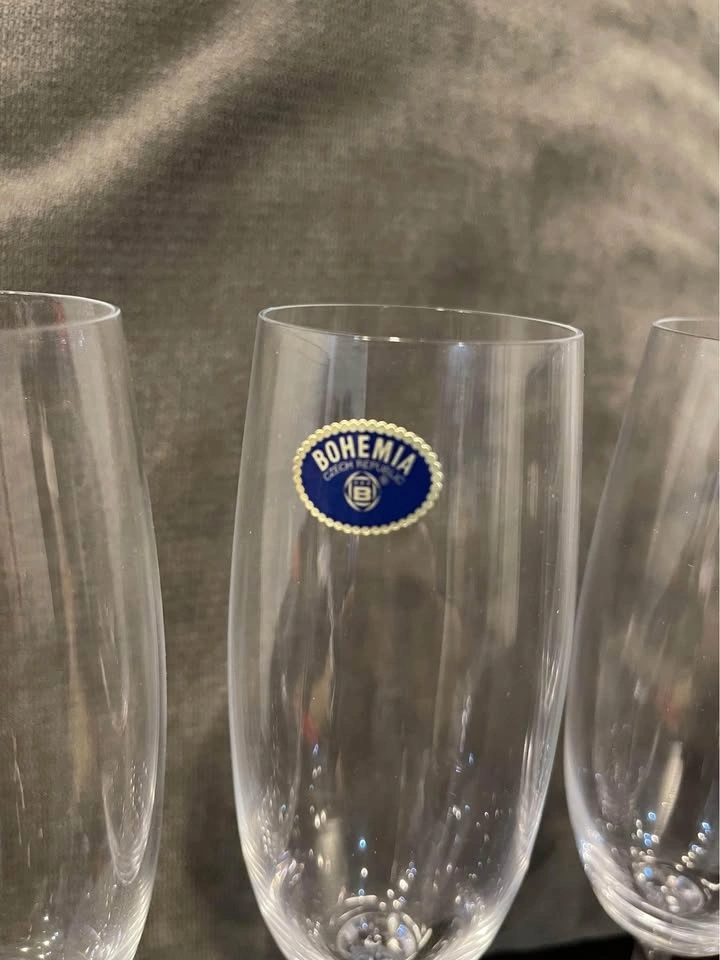 Bohemia Crystal Champagne Glasses - photo 3