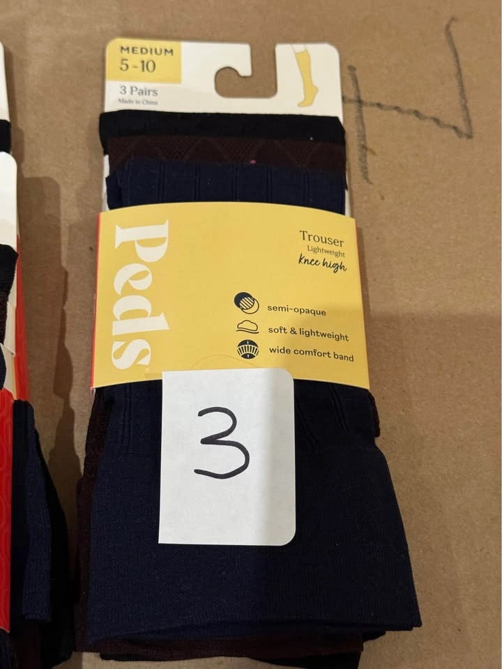 Women's Knee High Socks (3 Pairs) - photo 4