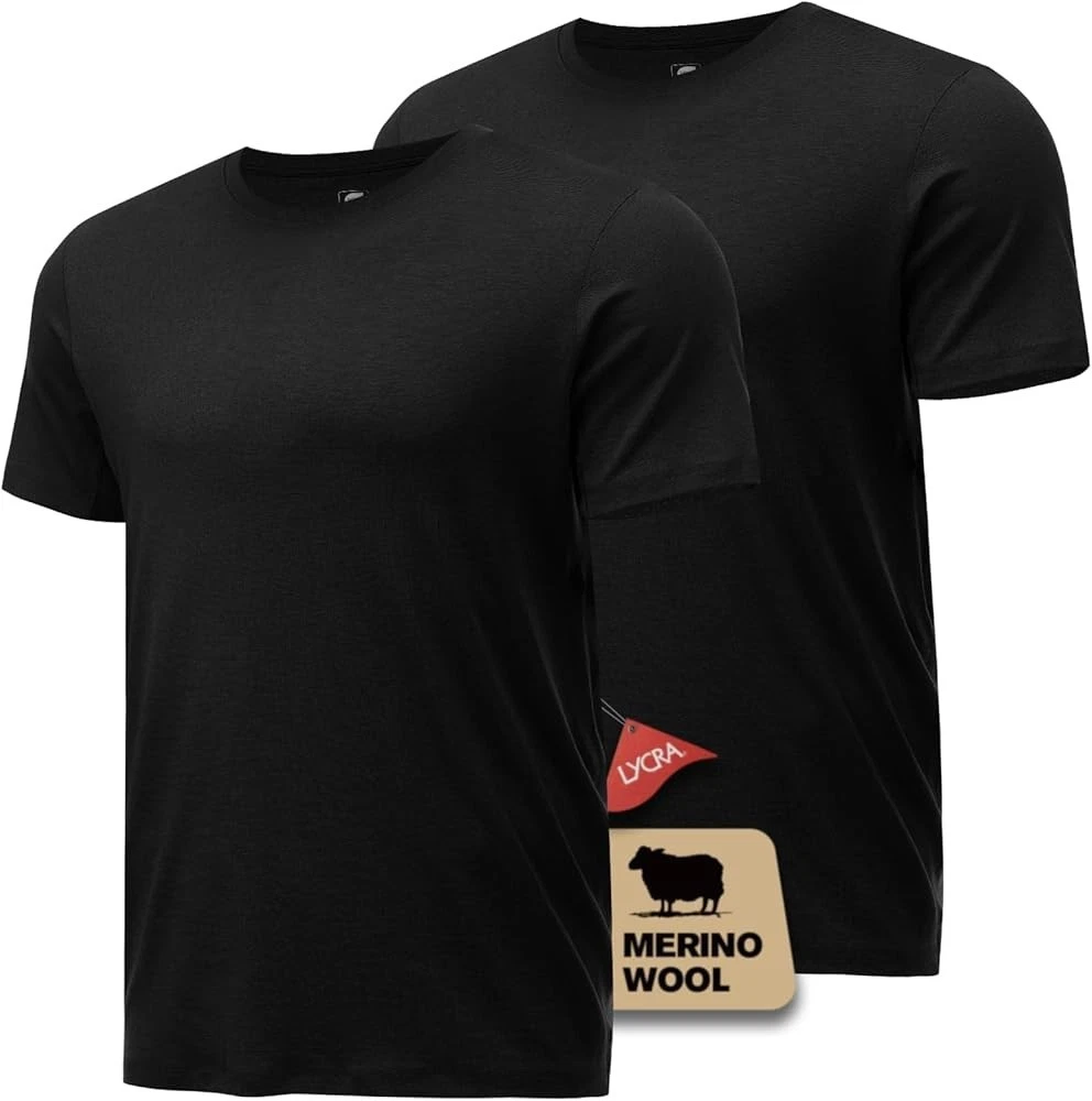 2 Pack Merino Wool Shirts