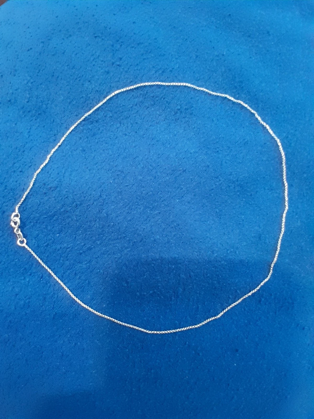 925 Sterling Silver Chain Necklace, 16 inches