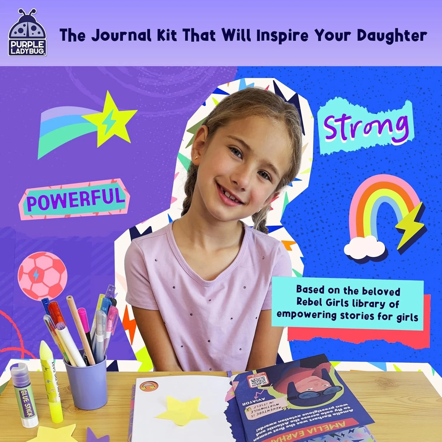 Rebel Girls DIY Journal Kit - Gift for Ages 8-10 - photo 3