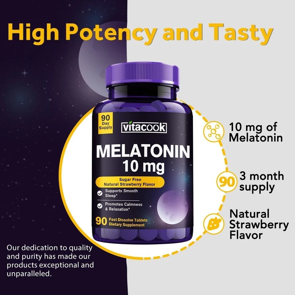 Sleep Aid Balanced Mood Natural Flavor Fast Dissolve Tablets - photo 3