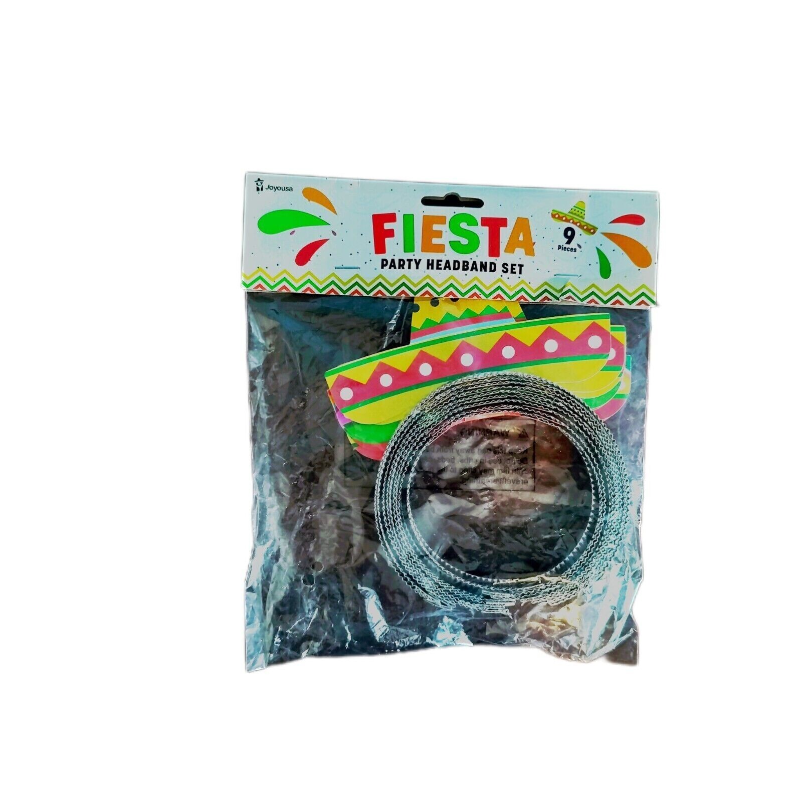 Sombrero Headband Hats, 9 Pack - Cinco De Mayo Party Supplies - photo 3