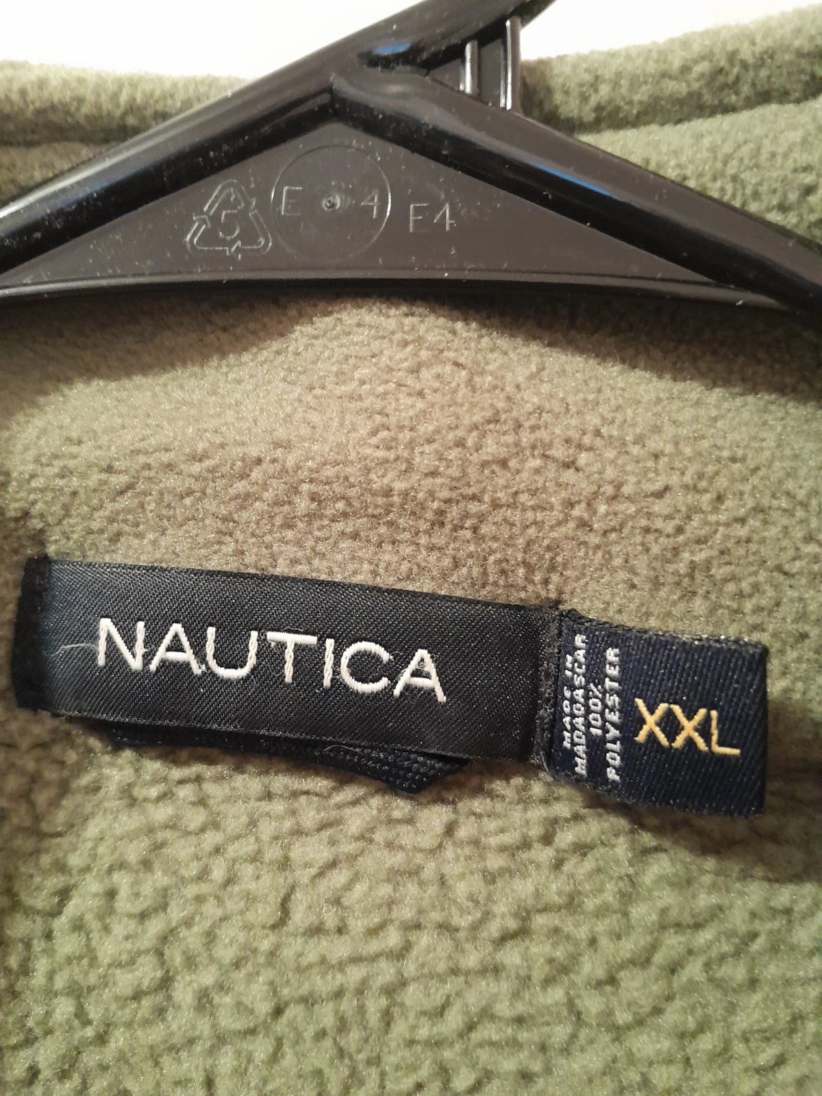 Nautica Dark Green Polar Fleece 1/4 Zip Sweatshirt - Men's 2XL - photo 3