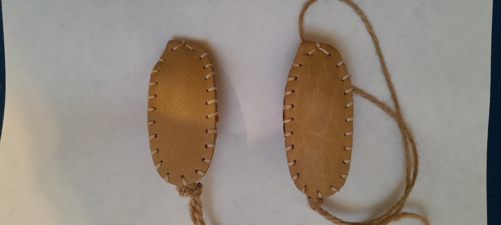 Tiny soft leather handmade shoes souvenir - photo 2