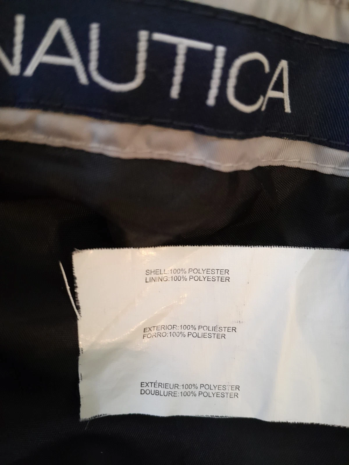 Nautica Men's Field Jacket Fleece Lined Lightweight Utility Coat - photo 5