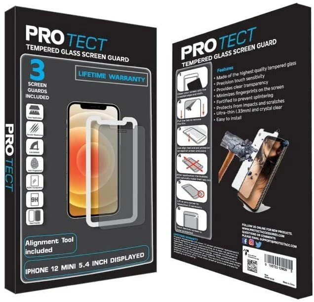 iPhone 12 Mini Screen Protector 3 Pack - photo 4