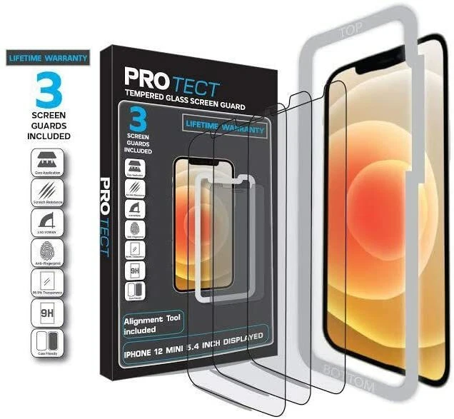 iPhone 12 Mini Screen Protector 3 Pack - photo 5