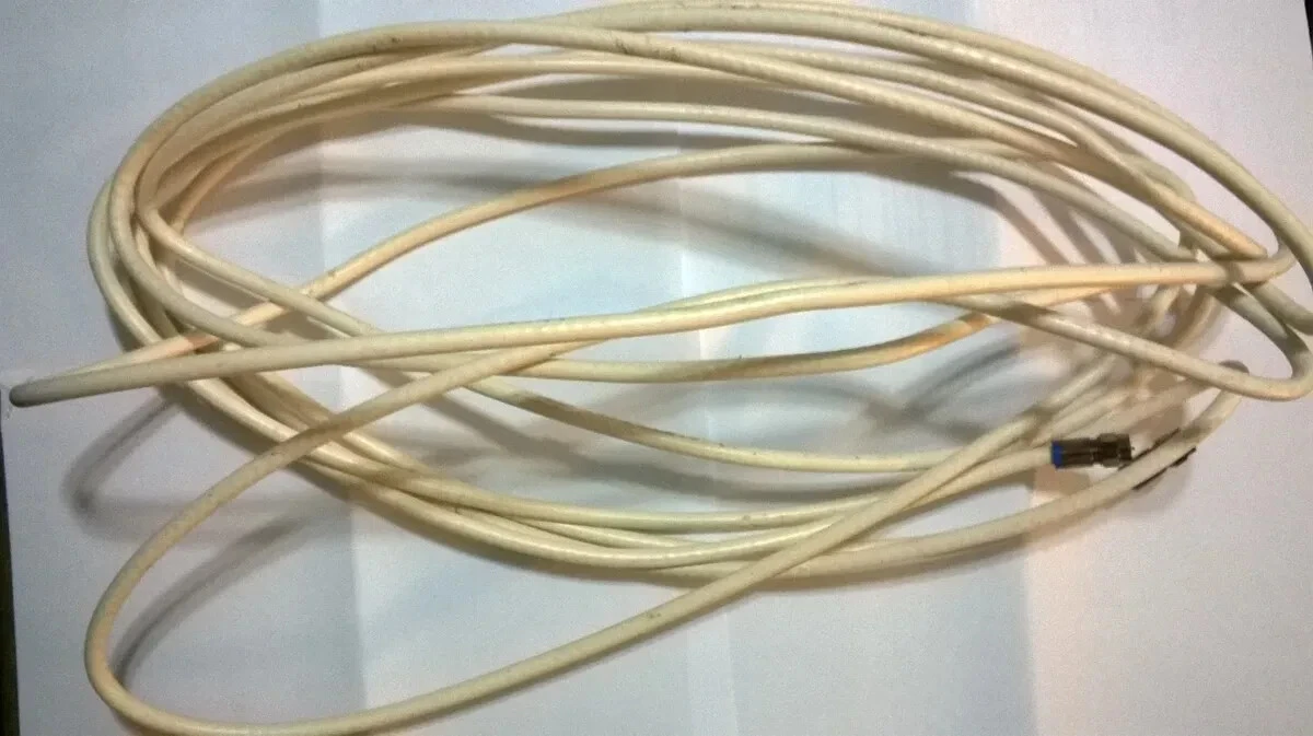 25 ft. TV VIDEO VCR ANTENNA Coaxial Cable F CONNECTOR - photo 2