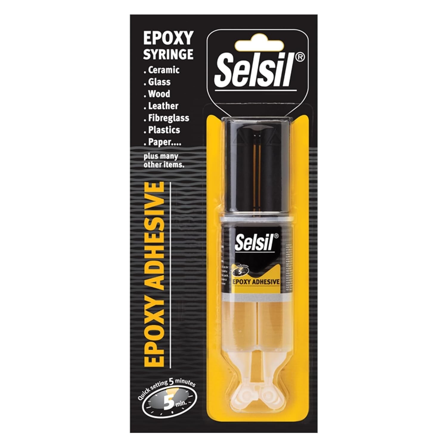 Quick Epoxy Adhesive Syringe - 5-Minute Set - photo 2