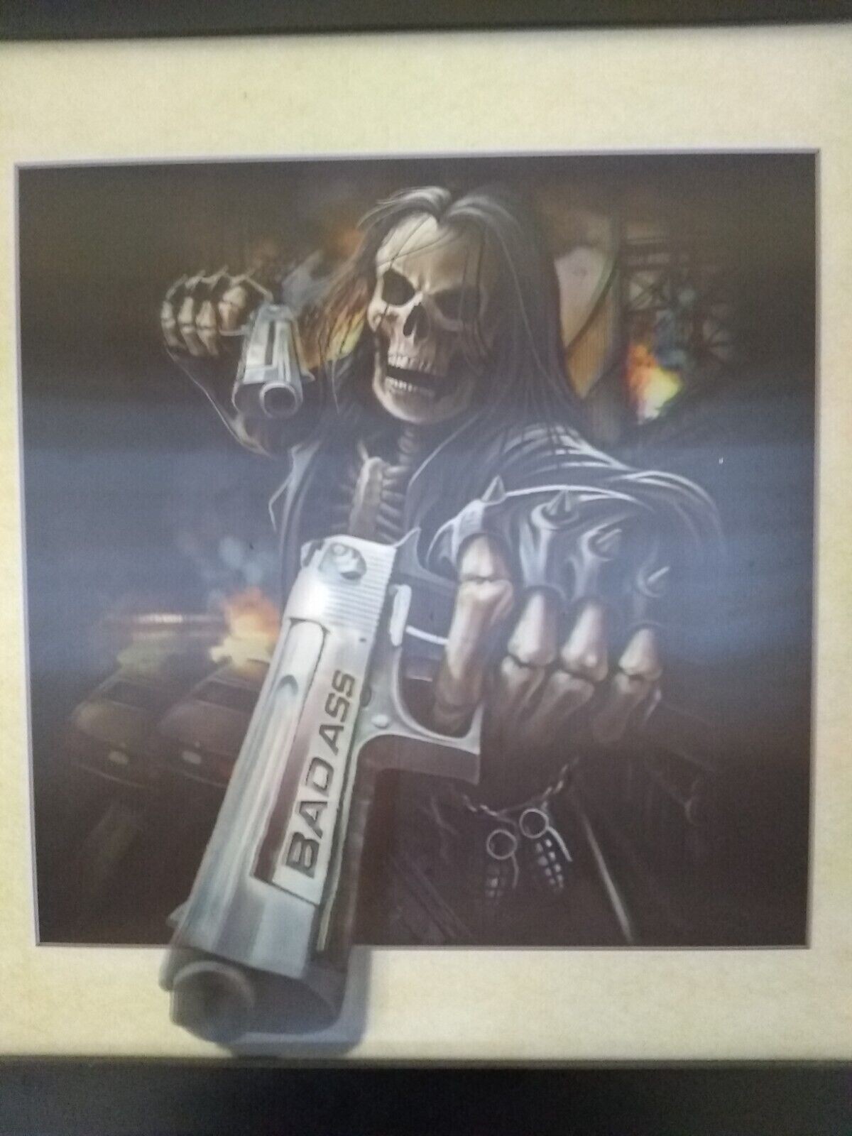 3D/5D Hologram Wall Picture - Death Skull - photo 2
