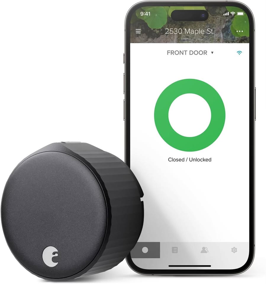 August/Yale Wi-Fi Smart Lock (4th Generation) – Matte Black - photo 5