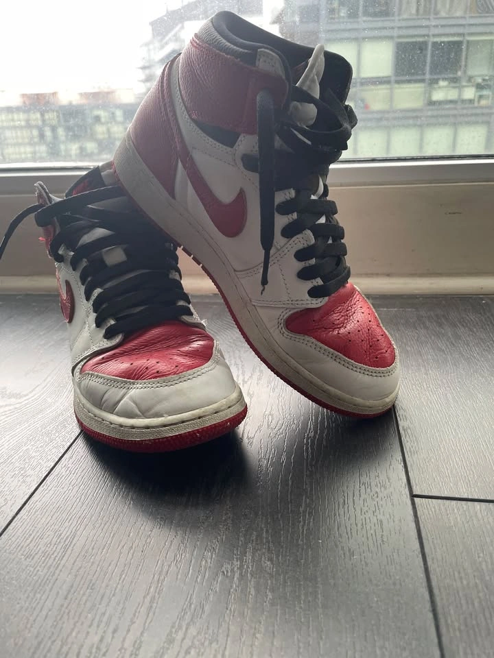 Red, Black, White Jordans - photo 3