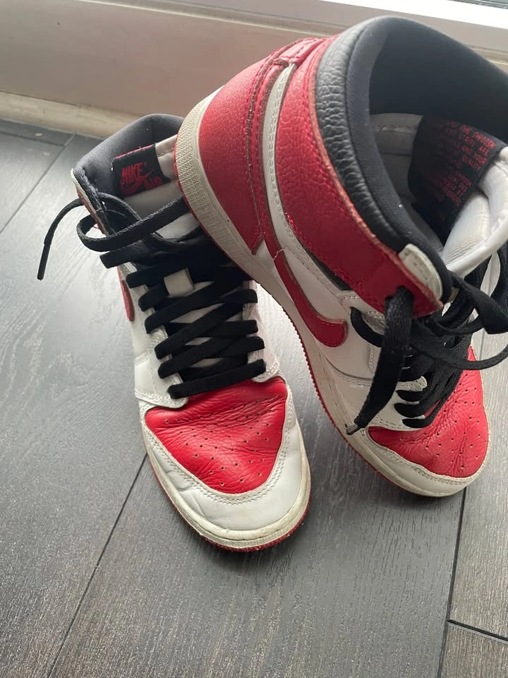 Red, Black, White Jordans - photo 4
