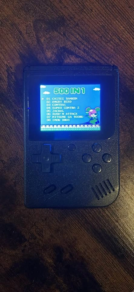 Retro Handheld Game Console – 500 Classic Games
