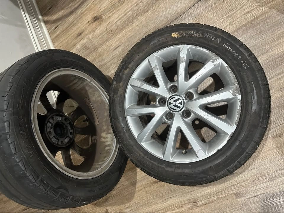 VW Alloy Rims + Tires (2) - photo 3
