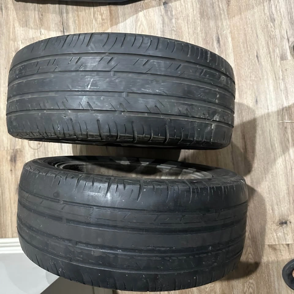 VW Alloy Rims + Tires (2)