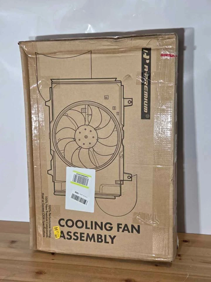 Radiator Cooling Fan Assembly Ford Fusion Lincoln MKZ, New - photo 2