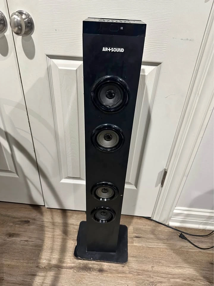 ART+SOUND Tower Speaker – Bluetooth / Home Audio System