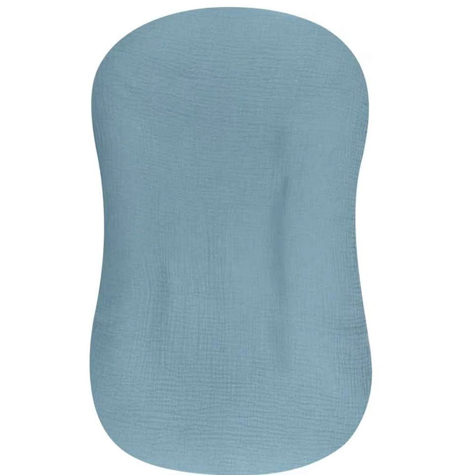 Baby Lounger + 2 Muslin Covers (Brand New – Used Once) - photo 3