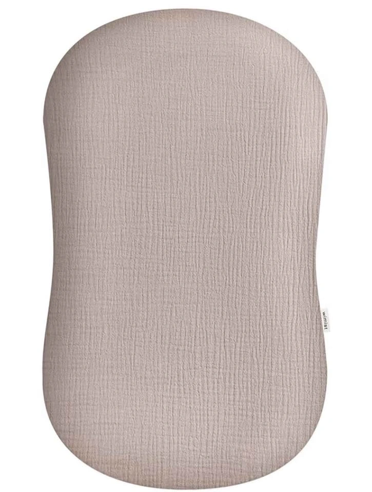 Baby Lounger + 2 Muslin Covers (Brand New – Used Once) - photo 4