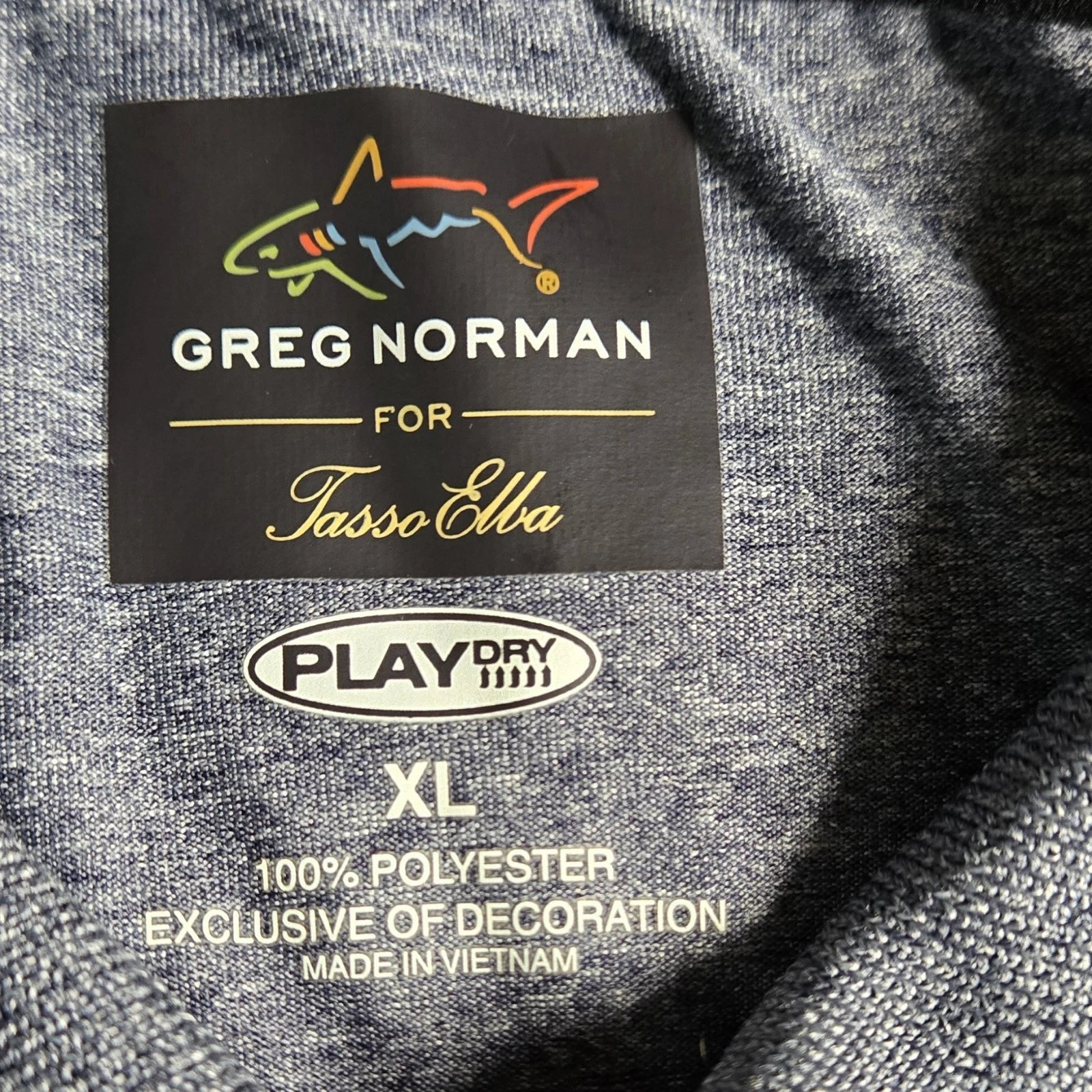 Greg Norman for Tasso Elba Men's XL Golf Polo - photo 3