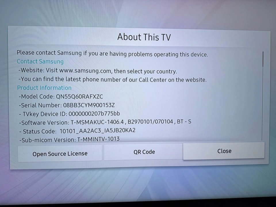 Samsung 55” QLED Q60R TV - photo 5