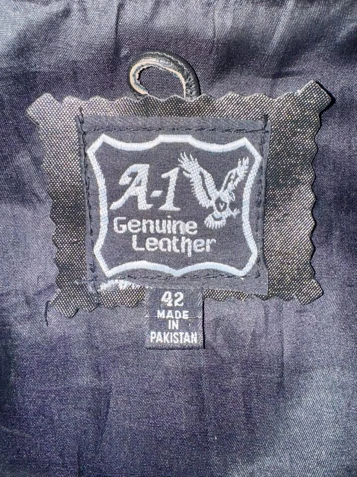 Vintage A-1 Genuine Leather Vest (Size 42) - photo 3