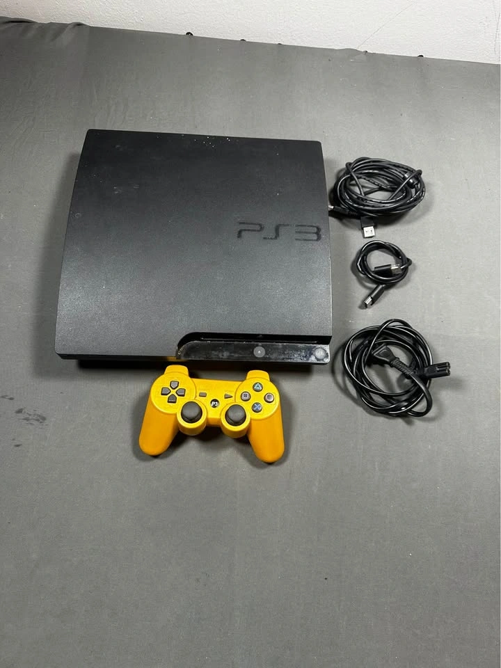 Sony PlayStation 3 PS3 Slim Console 160GB (3001A) w/Controller & - photo 2